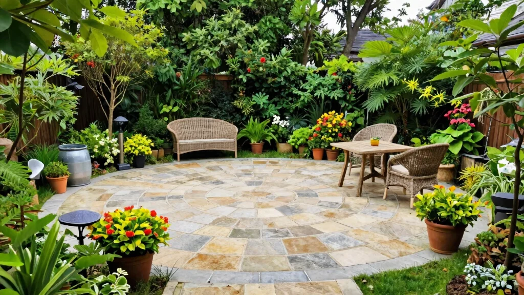 10 Circle Patio Ideas for Charming and Balanced Garden Layouts