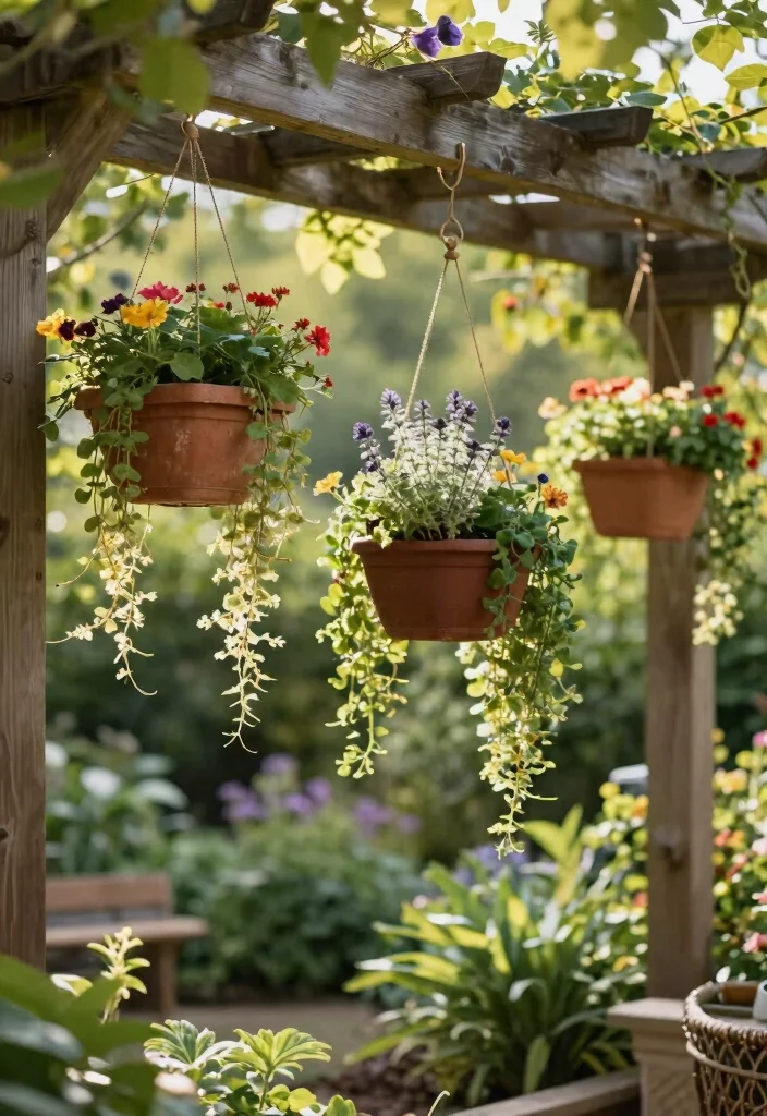 10 Rectangle Planter Ideas for Clean Modern Outdoor Styling - 10. Hanging Rectangle Planters