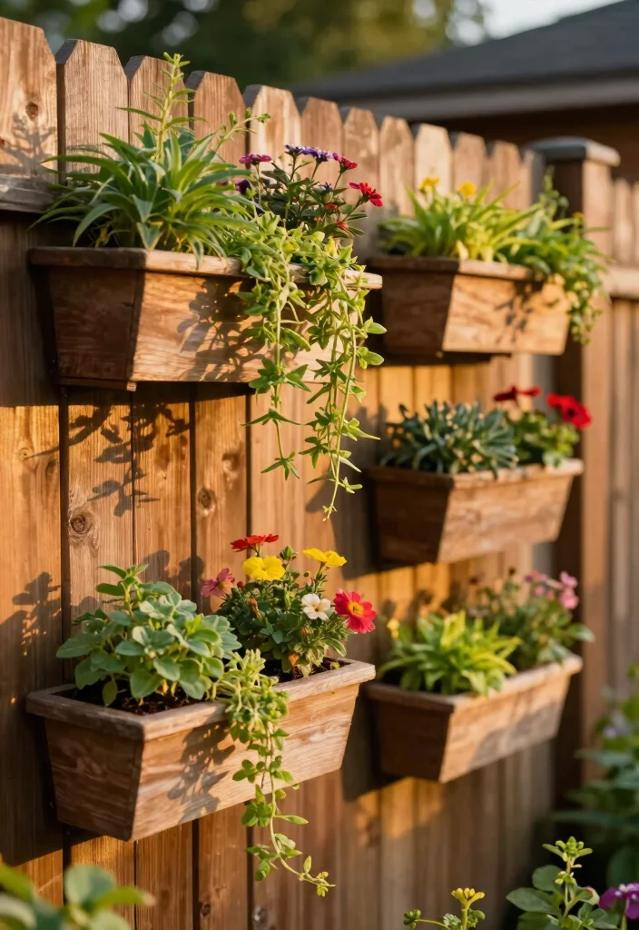 10 Rectangle Planter Ideas for Clean Modern Outdoor Styling - 5. Wall-Mounted Planters