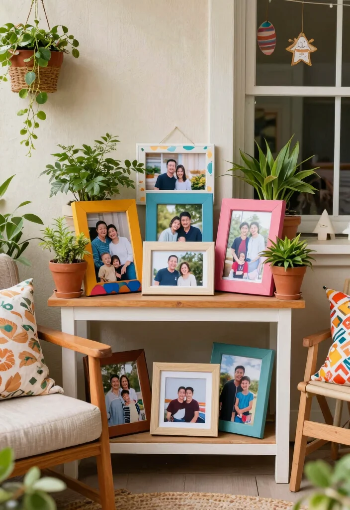 10 Simple Garden Patio Ideas for Easy Weekend Upgrades - 10. Personalize with Family Touches