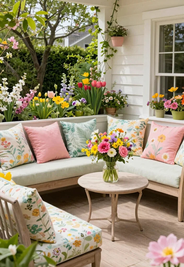 10 Simple Garden Patio Ideas for Easy Weekend Upgrades - 9. Seasonal Decor to Keep Things Fresh