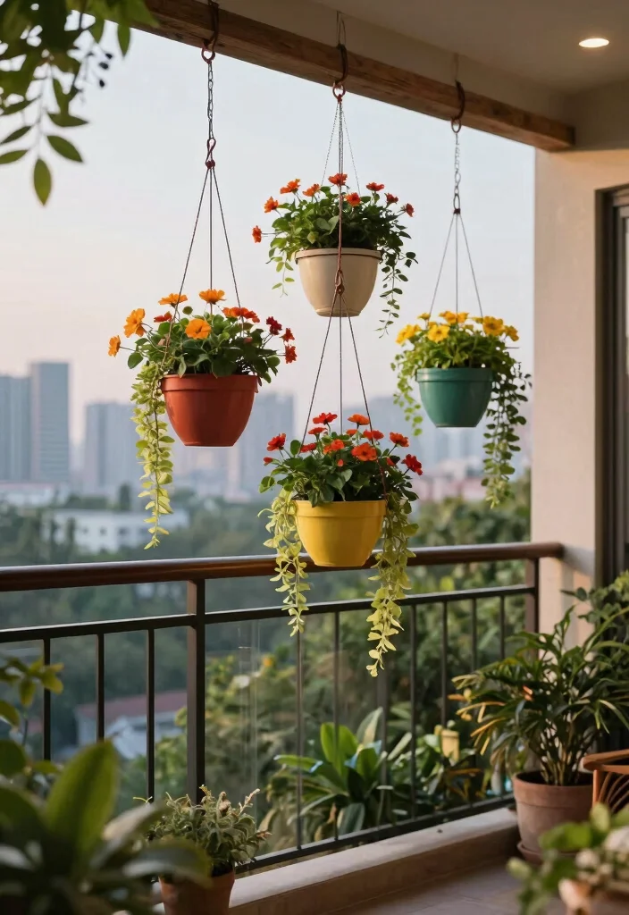 10 Three Tiered Planter Ideas for Vertical Small Space Gardening - 4. Hanging Three Tiered Planter
