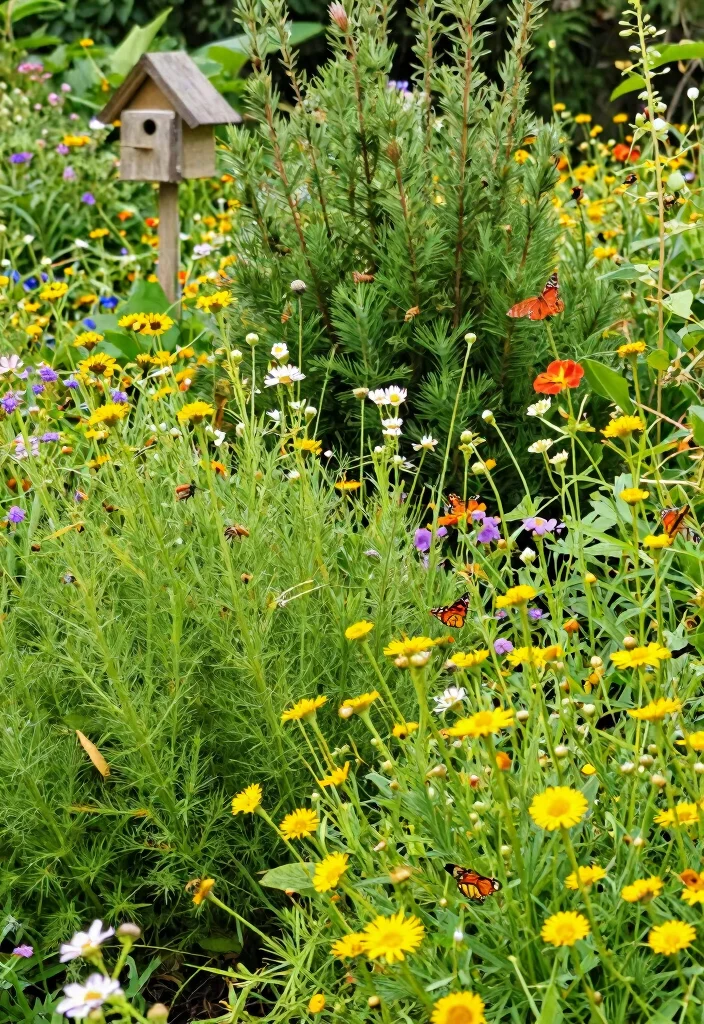 12 Berm Landscaping Ideas for Shape, Privacy, and Planting Layers - 8. Wildlife-Friendly Berms for Biodiversity
