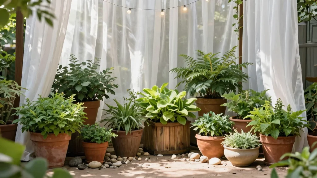 12 Part Shade Planter Ideas for Low Light Patio Corners