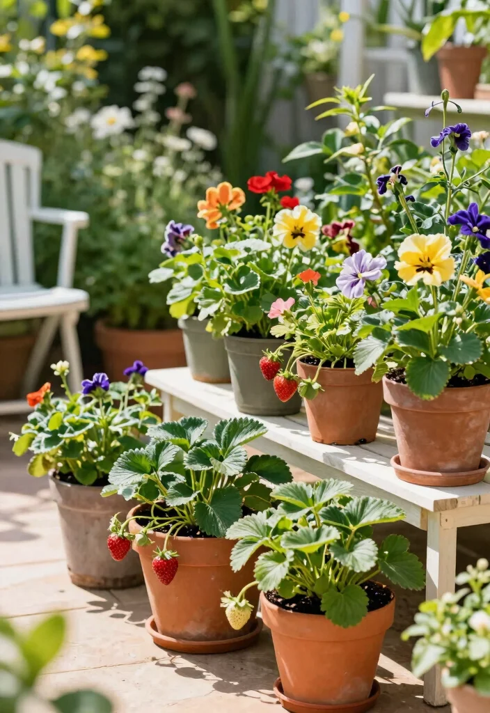 12 Patio Plant Ideas to Add Color and Height Outdoors - 10. Edible Plants