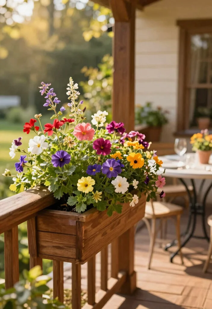 12 Patio Plant Ideas to Add Color and Height Outdoors - 5. Flower Boxes
