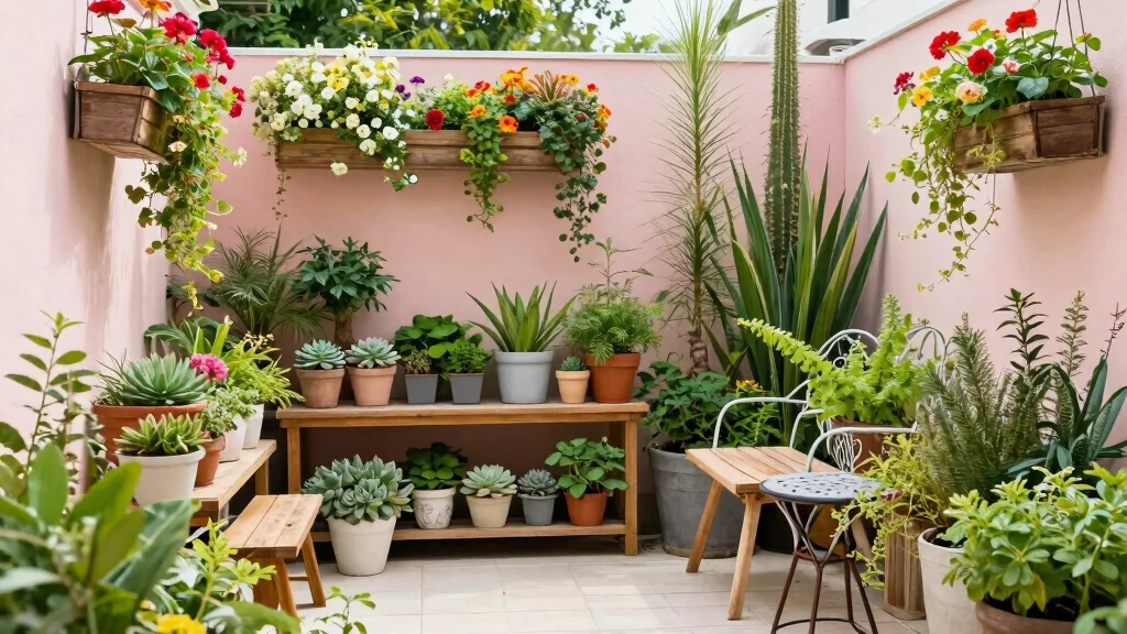 12 Patio Plant Ideas to Add Color and Height Outdoors