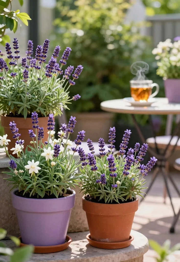 12 Patio Plants Ideas to Refresh Outdoor Sitting Areas - 11. Aromatic Plants for Fragrance
