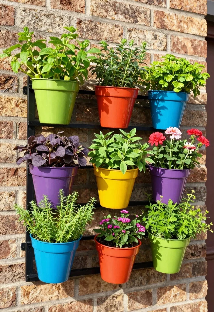 12 Raised Garden Bed Ideas for Easy Productive Growing - 4. Wall-Mounted Planters