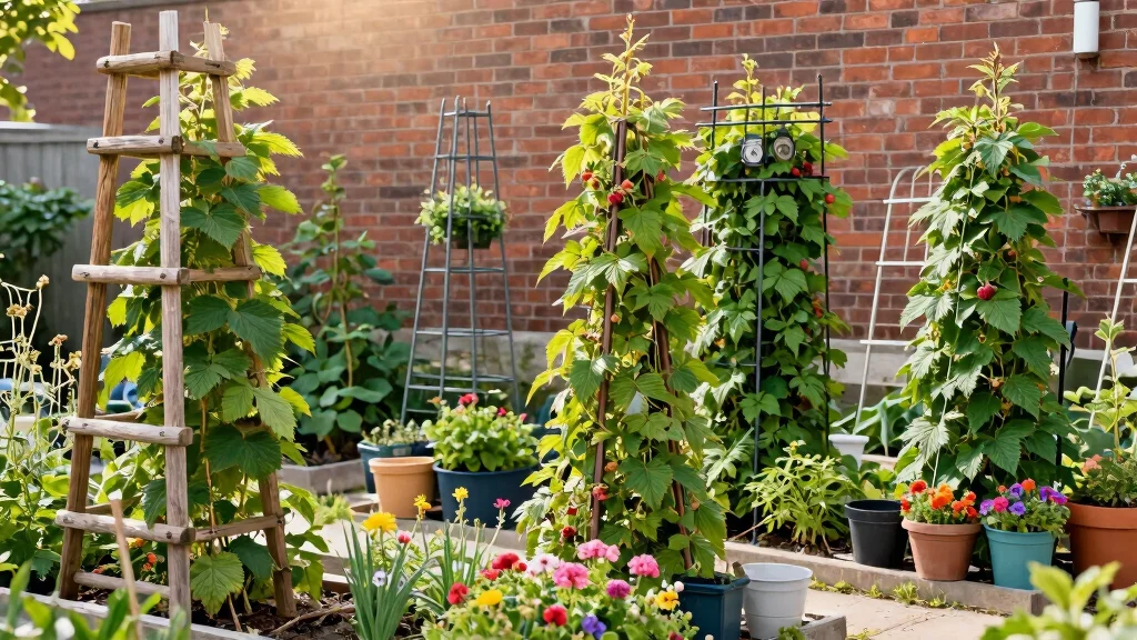 12 Raspberry Trellis Ideas for Healthy Growth in Small Gardens