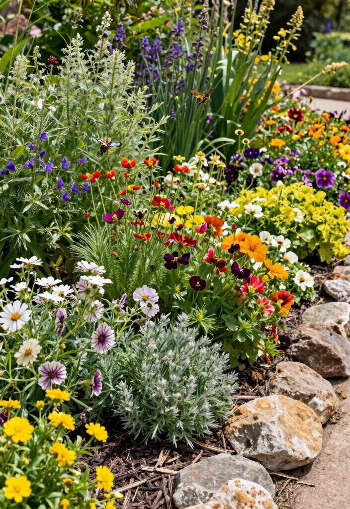 12 Sloping Flower Bed Ideas for Neat and Layered Planting - 5. Native Plants for Eco-Friendly Solutions