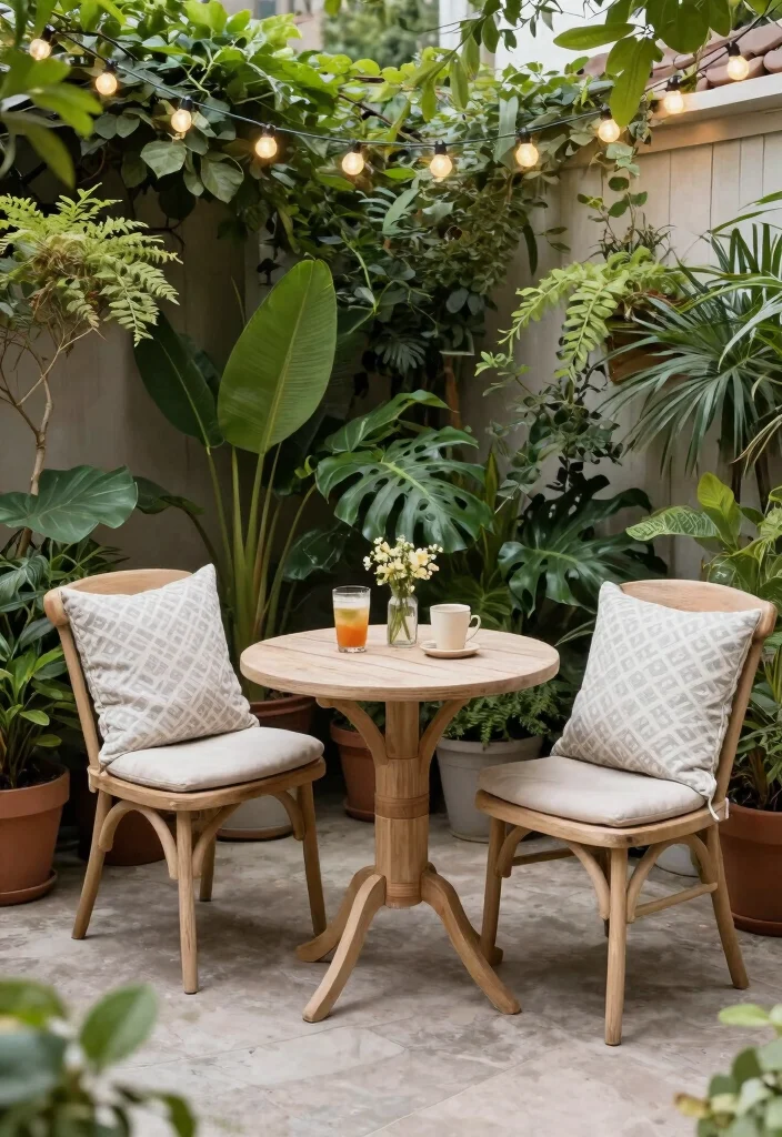 12 Small Backyard Patio Ideas for Compact Yet Stylish Spaces - 2. Compact Seating Arrangements