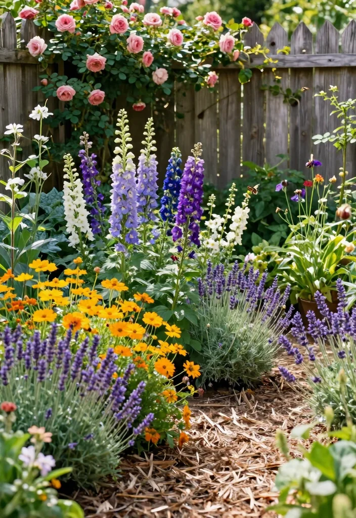 12 Small Front Yard Flower Bed Ideas for Charming Curb Appeal 1 12 Small Front Yard Flower Bed Ideas for Charming Curb Appeal - 1. Cottage Garden Charm