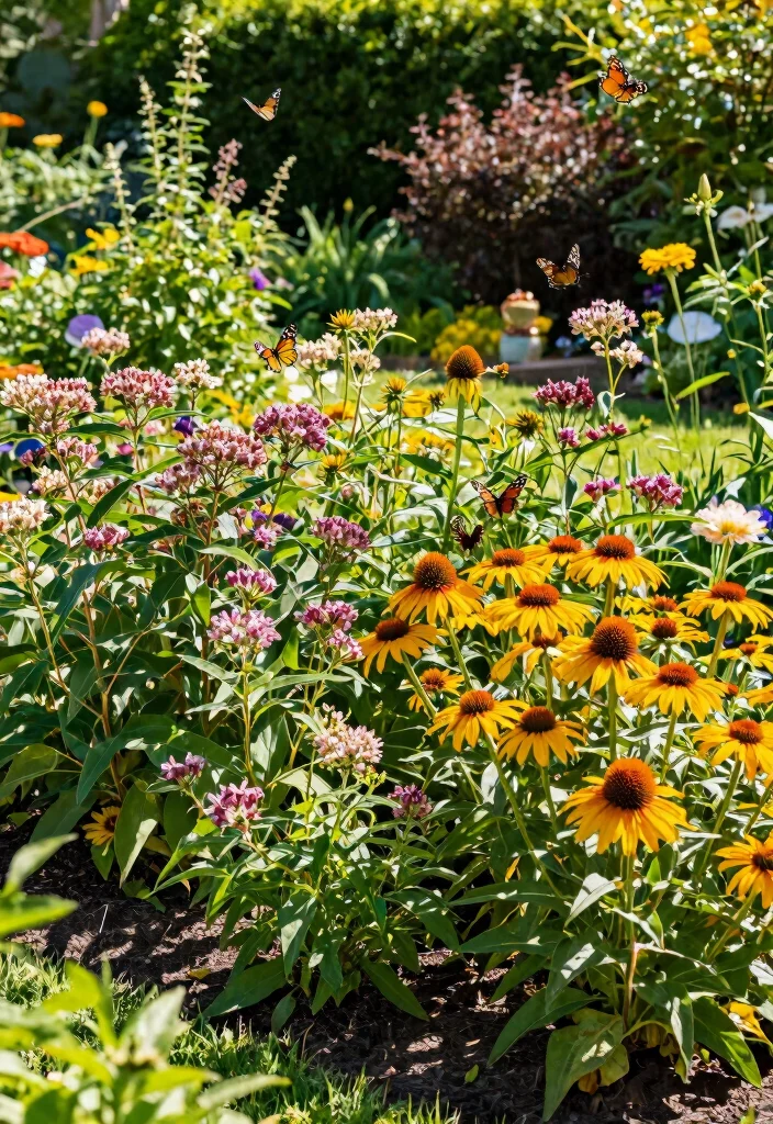 12 Small Front Yard Flower Bed Ideas for Charming Curb Appeal 89 12 Small Front Yard Flower Bed Ideas for Charming Curb Appeal - 9. Butterfly Haven