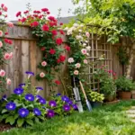 14 Backyard Fence Landscaping Ideas for Softened Borders