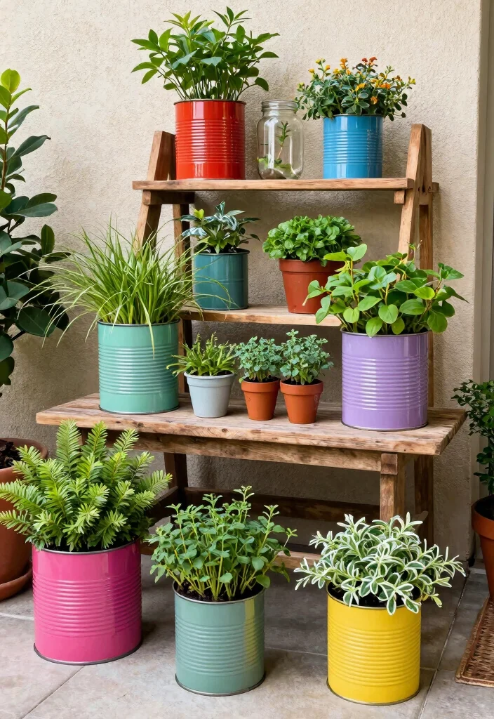14 Backyard Patio Ideas for Stylish and Practical Outdoor Living - 12. Unique Planter Ideas