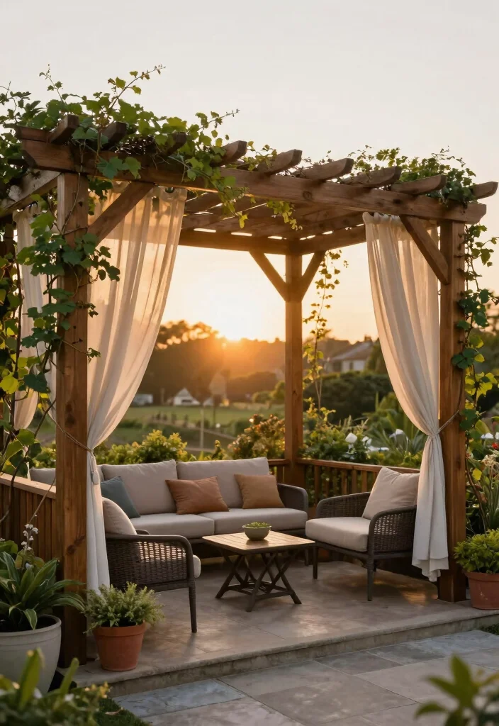14 Backyard Trellis Ideas for Easy DIY Garden Style Upgrades - 7. Pergola Trellis
