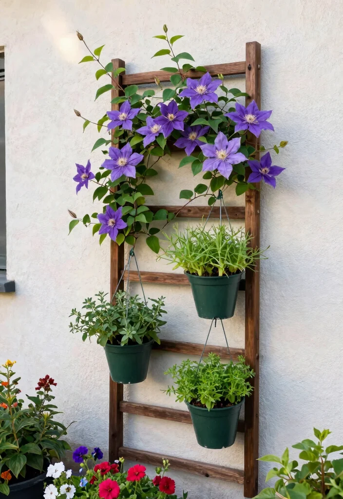 14 Backyard Trellis Ideas for Easy DIY Garden Style Upgrades - 8. Garden Wall Trellis