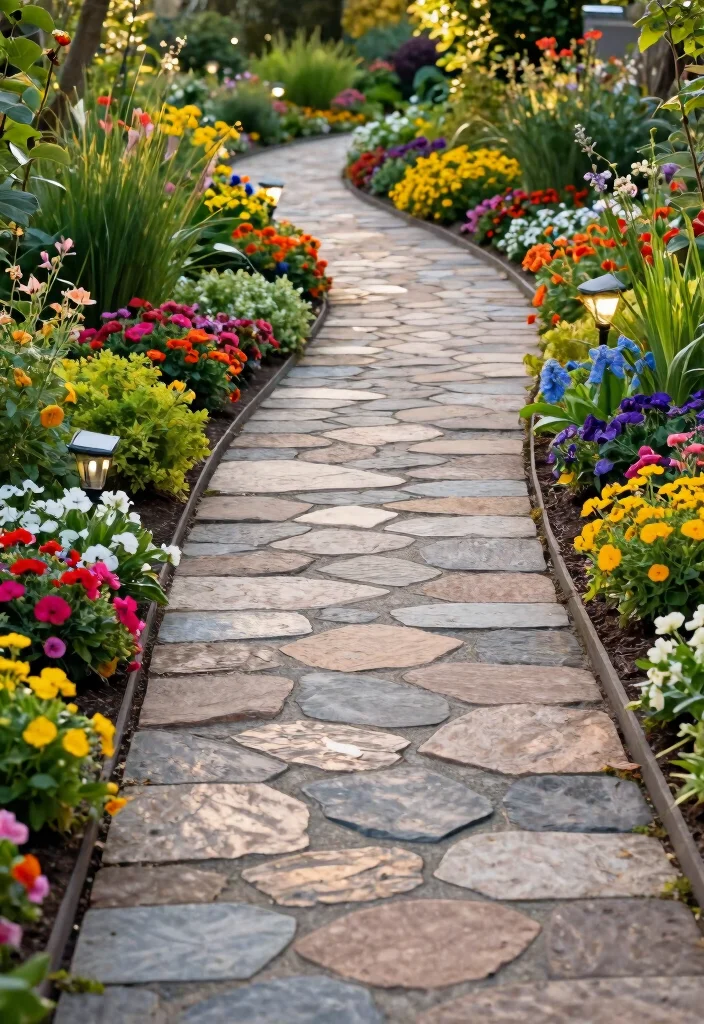 14 Flagstone Patio Ideas for Natural Outdoor Texture - 4. Patio Paths: The Journey Begins