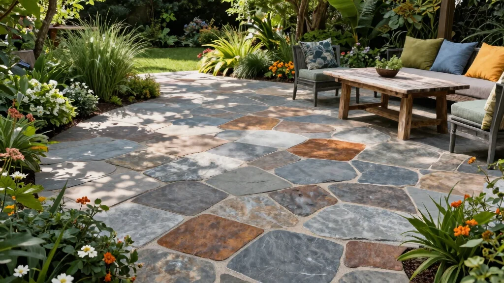 14 Flagstone Patio Ideas for Natural Outdoor Texture