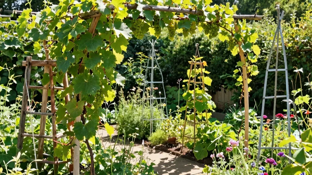 14 Grape Trellis Ideas for Backyard Spaces That Boost Harvests