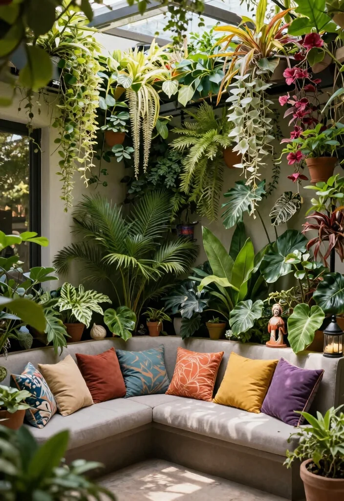 14 Shade Patio Ideas for Cool Relaxing Outdoor Spaces - 4. Vertical Gardens for Privacy