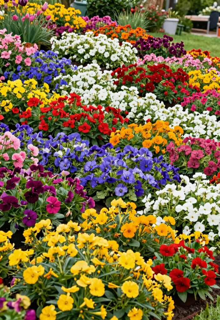 14 Slope Backyard Landscaping Ideas for Usable Outdoor Space - 13. Colorful Flower Beds