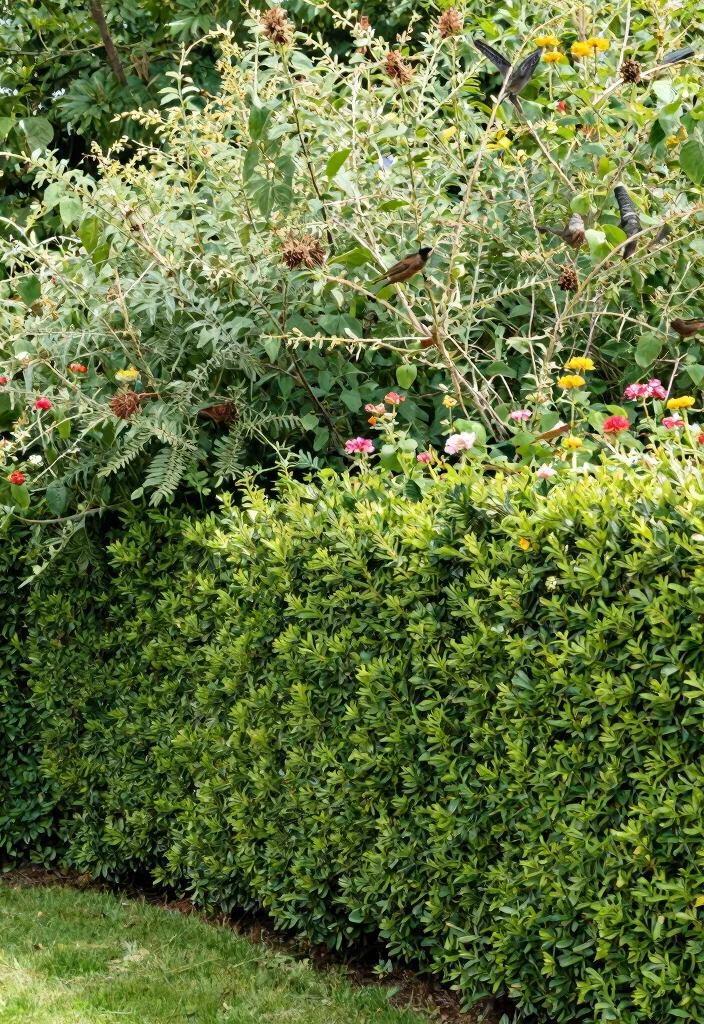 18 Backyard Landscaping Ideas for Practical Outdoor Upgrades - 10. Living Fences