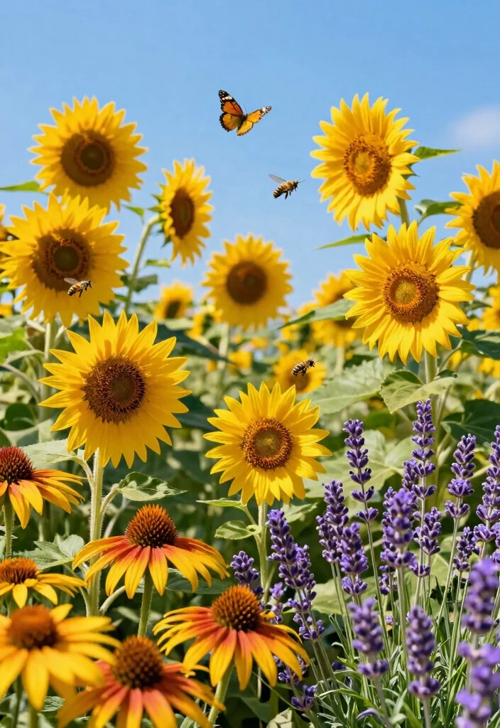 18 Backyard Landscaping Ideas for Practical Outdoor Upgrades - 11. Pollinator Gardens