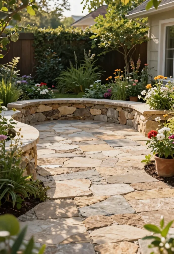 18 Backyard Landscaping Ideas for Practical Outdoor Upgrades - 12. Sustainable Hardscaping