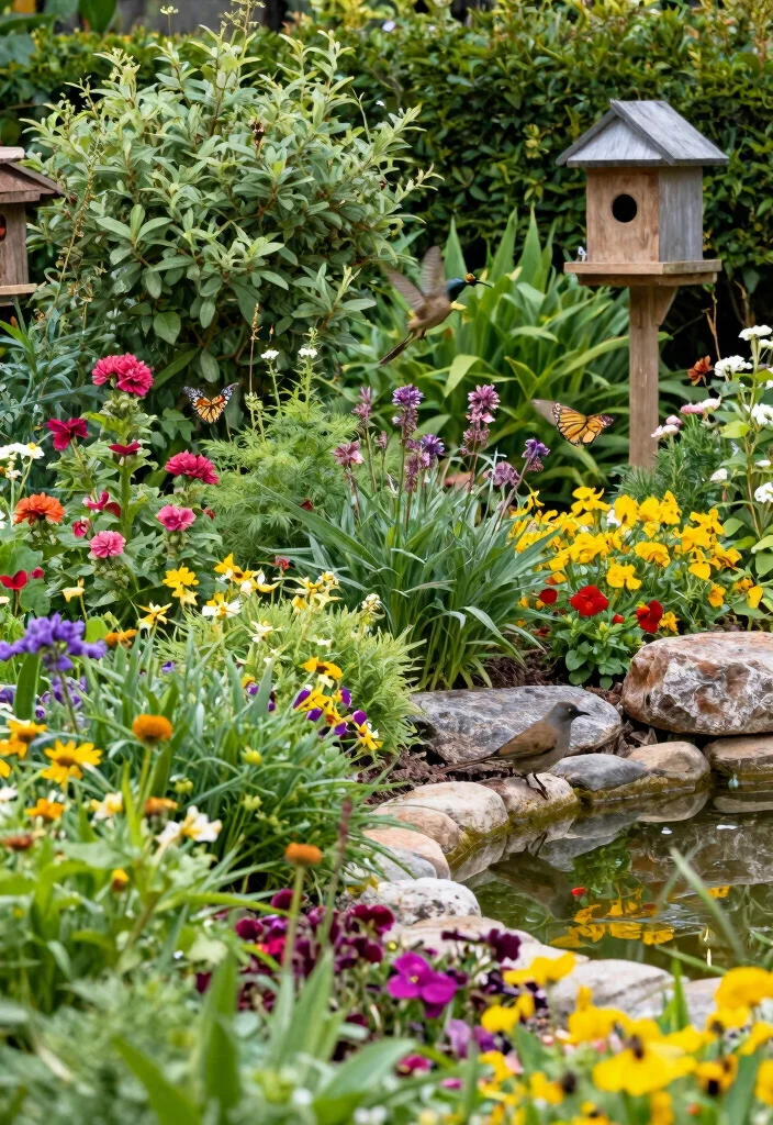 18 Backyard Landscaping Ideas for Practical Outdoor Upgrades - 13. Backyard Wildlife Habitats