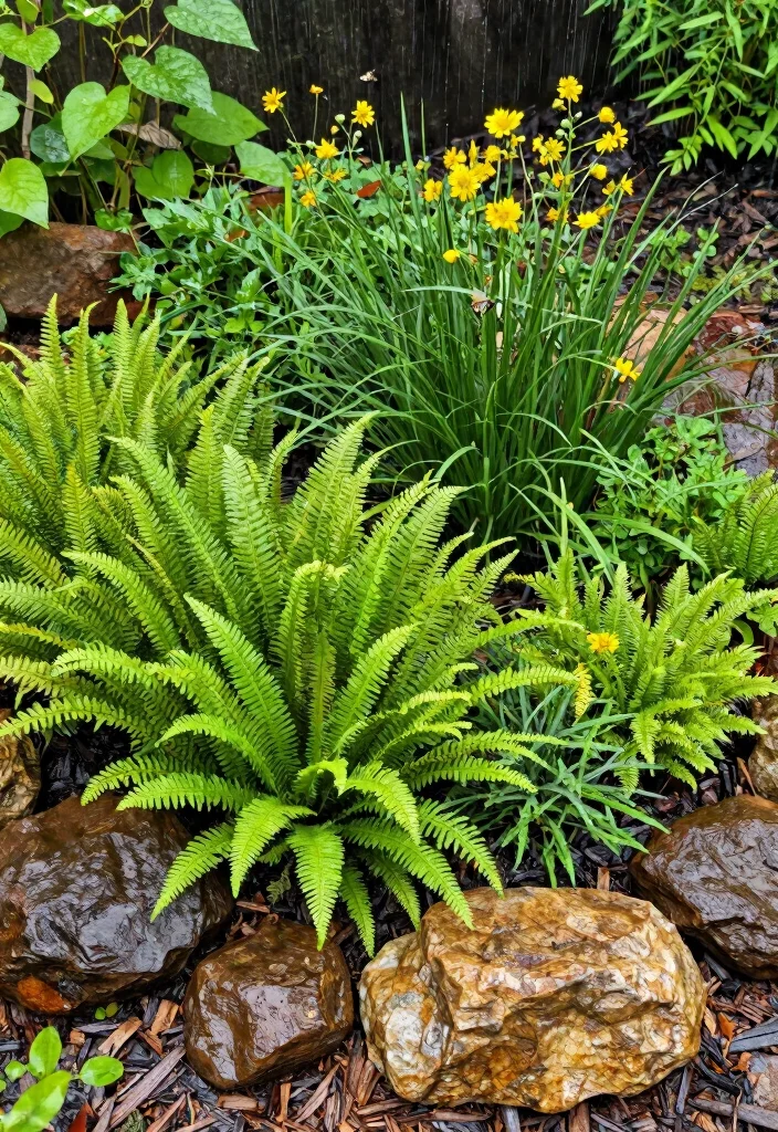 18 Backyard Landscaping Ideas for Practical Outdoor Upgrades - 2. Rain Gardens