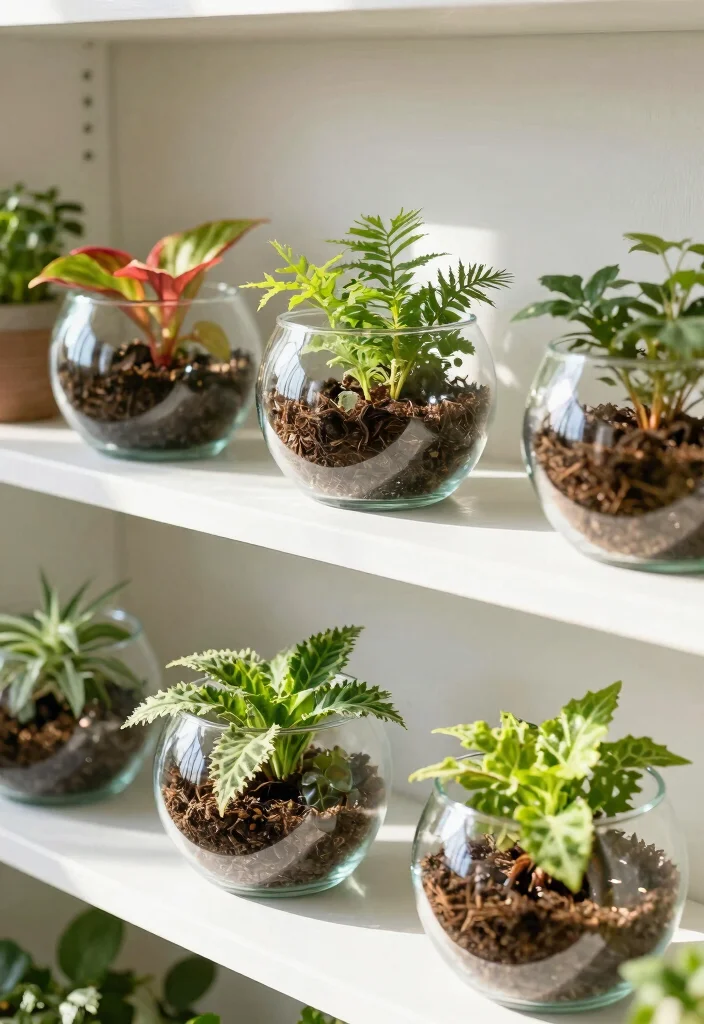18 Creative Planter Ideas for Easy Home Garden Upgrades - 18. Upcycled Fish Bowl Planters