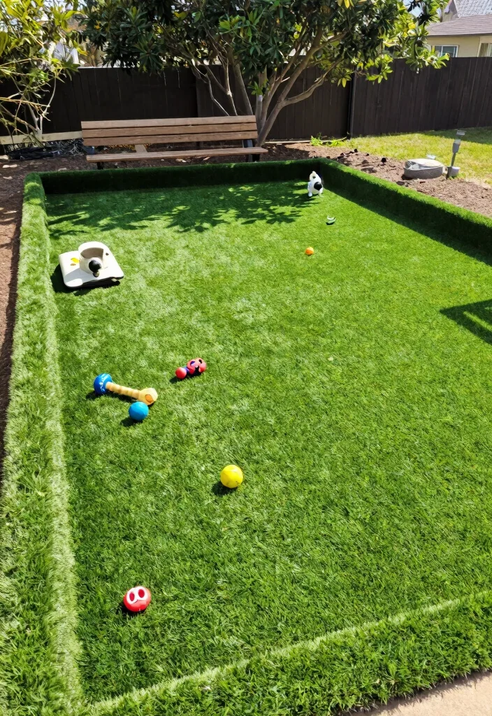 10 Backyard Dog Run Ideas for Safe and Active Pets 2 10 Backyard Dog Run Ideas for Safe and Active Pets 2. Eco Friendly Turf Surfaces 0