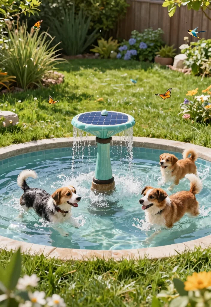10 Backyard Dog Run Ideas for Safe and Active Pets 25 10 Backyard Dog Run Ideas for Safe and Active Pets 5. Water Features for Fun and Hydration 0