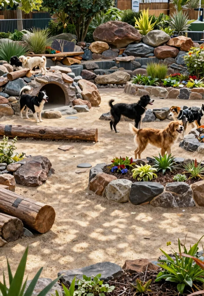 10 Backyard Dog Run Ideas for Safe and Active Pets 27 10 Backyard Dog Run Ideas for Safe and Active Pets 7. Multi Layered Landscaping 0