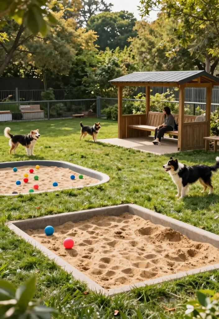 10 Backyard Dog Run Ideas for Safe and Active Pets 39 10 Backyard Dog Run Ideas for Safe and Active Pets 9. Safe Play Zones 0