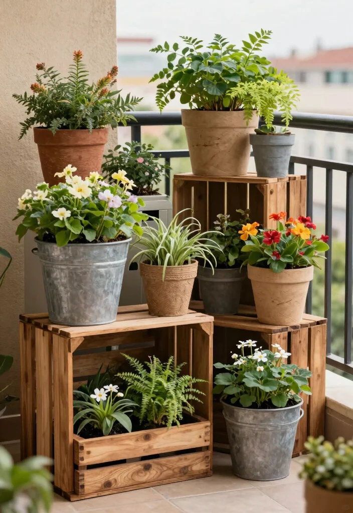 10 Balcony Planter Ideas for Apartments and Small Spaces 10. Eco Friendly Container Solutions 0