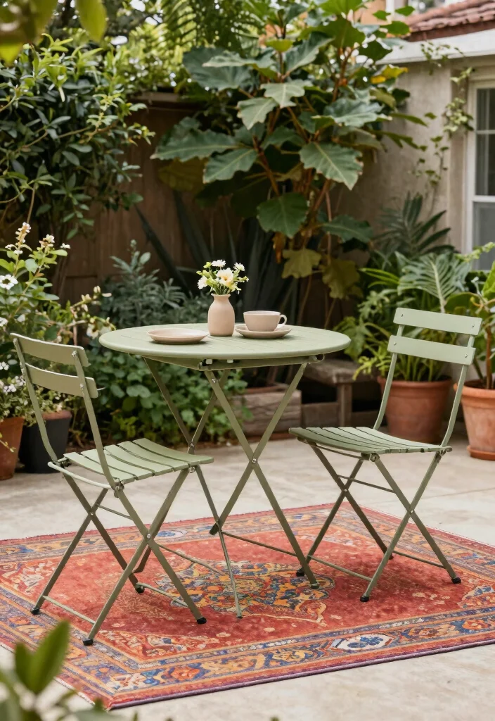 10 Cozy Patio Ideas for Small Spaces That Feel Inviting 25 10 Cozy Patio Ideas for Small Spaces That Feel Inviting 5. Foldable Furniture 0