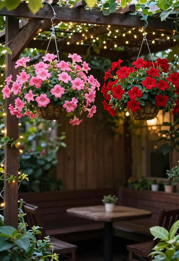 10 Dipladenia Planter Ideas for Bright and Hardy Blooms 3. Hanging Baskets 0