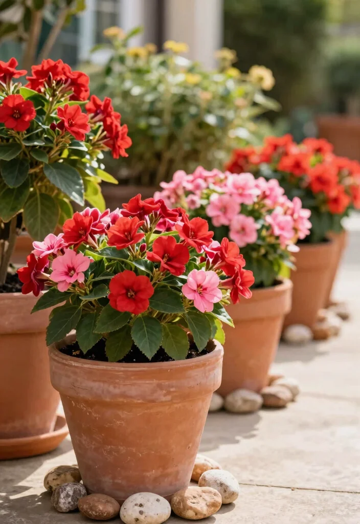 10 Dipladenia Planter Ideas for Bright and Hardy Blooms 6. Terracotta Charm 0
