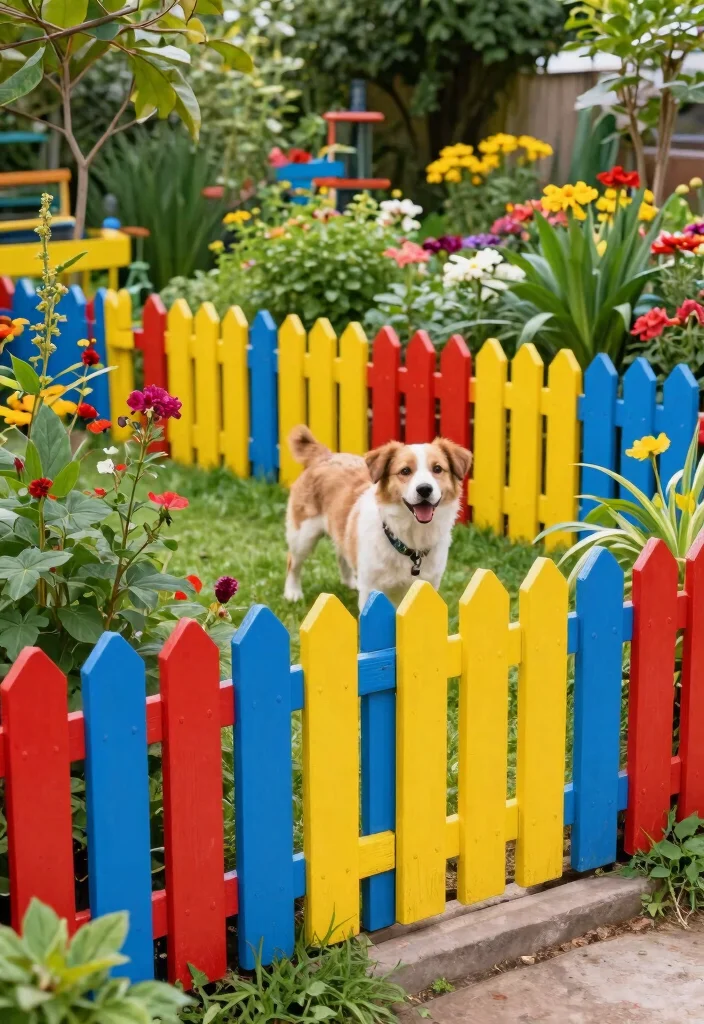 10 Dog Fence Ideas to Keep Pets Safe Outdoors 45