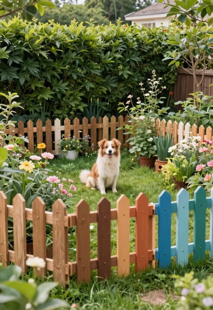 10 Dog Fence Ideas to Keep Pets Safe Outdoors 71