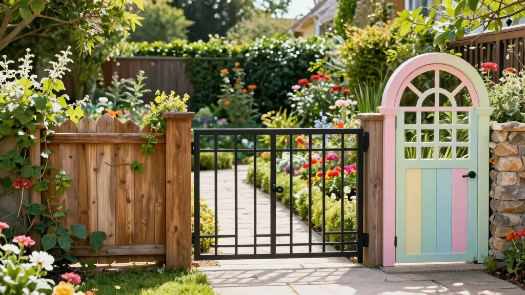 10 Fence Gate Ideas That Combine Function and Design
