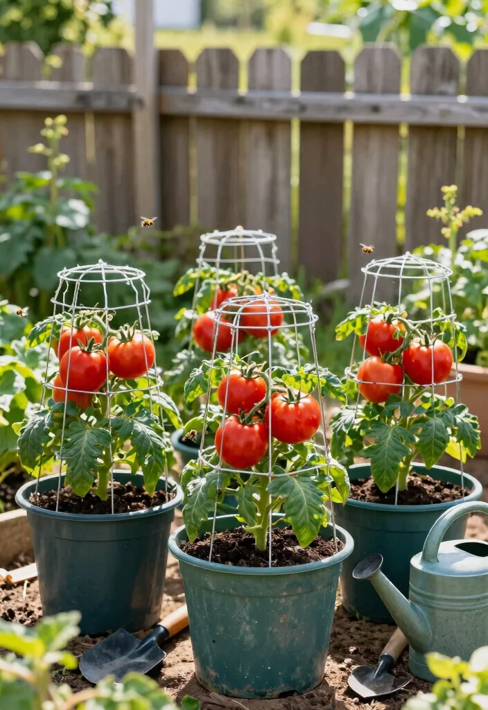 10 Five Gallon Bucket Planter Ideas for Budget Growing 3 10 Five Gallon Bucket Planter Ideas for Budget Growing 3. Tomato Tower Delight 0