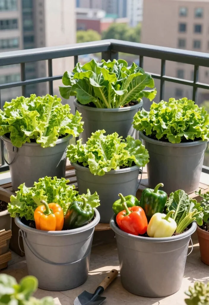 10 Five Gallon Bucket Planter Ideas for Budget Growing 15 10 Five Gallon Bucket Planter Ideas for Budget Growing 5. Veggie Garden in Buckets 0