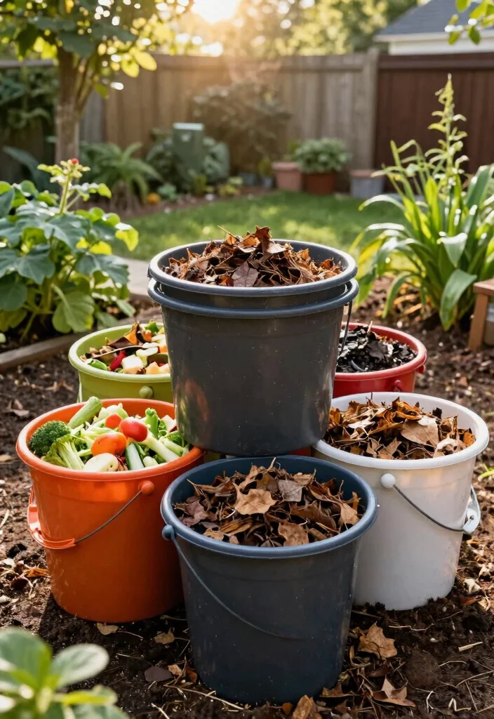 10 Five Gallon Bucket Planter Ideas for Budget Growing 49 10 Five Gallon Bucket Planter Ideas for Budget Growing 9. Compost Bucket System 0