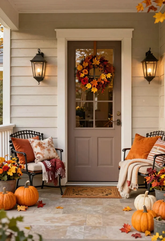 10 French Patio Ideas for Classic European Style 9. Seasonal Decor Elements 0