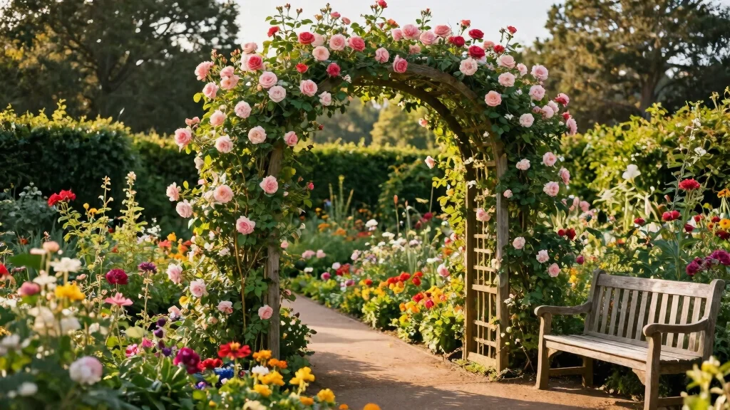 10 Garden Arch Trellis Ideas for Entrances and Pathways
