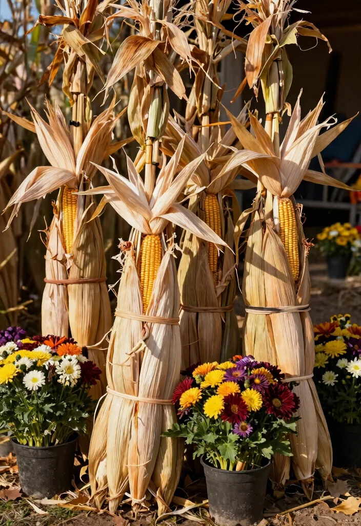 10 Halloween Planter Ideas for Seasonal Outdoor Decor 50 10 Halloween Planter Ideas for Seasonal Outdoor Decor 10. Harvest Corn Planters 0